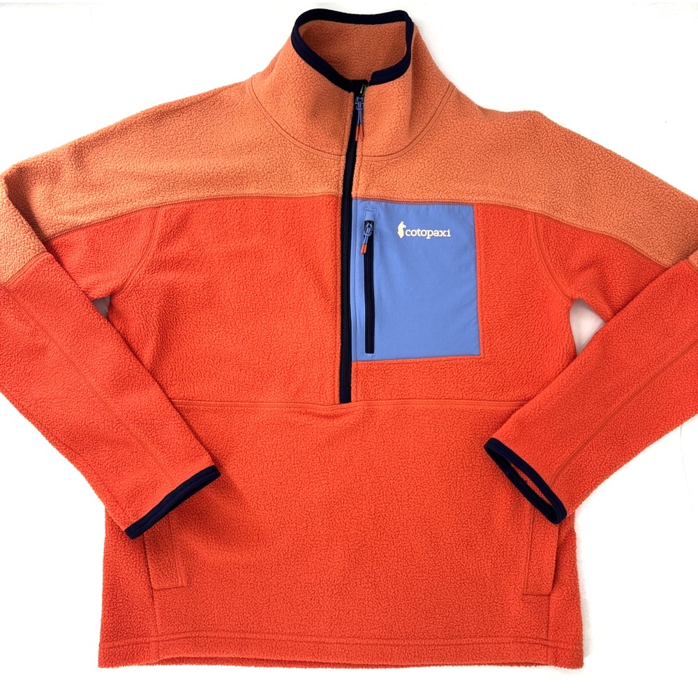 Cotopaxi Abrazo Half Zip Fleece Jacket Hiking Outdoor Preppy Womens Medium